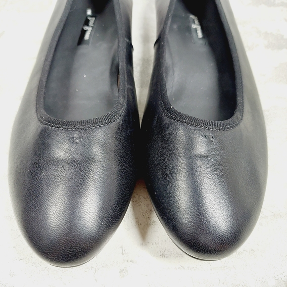 Paul Green Round Toe Black Slip ON Ballet Flats H703 - Picture 9 of 11